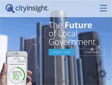 Tablet Screenshot of cityinsight.com